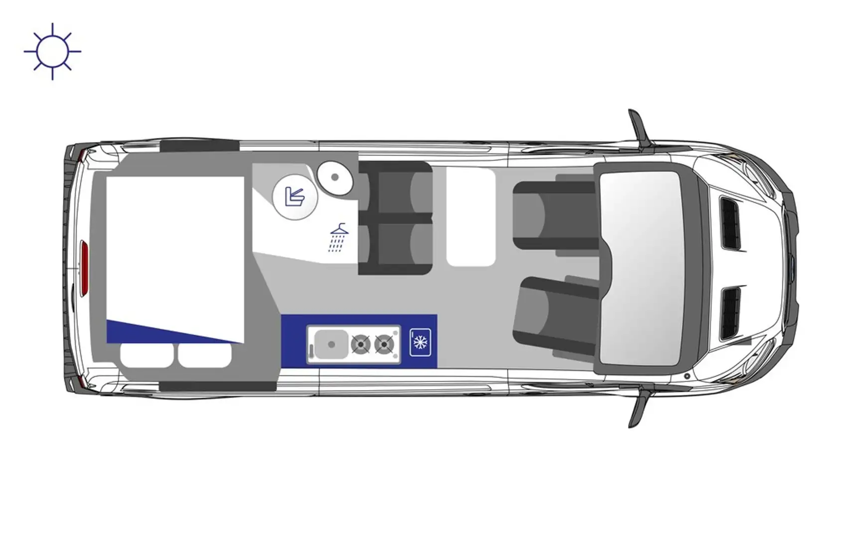 Westfalia Meridian 600D Automatik Gris - 2