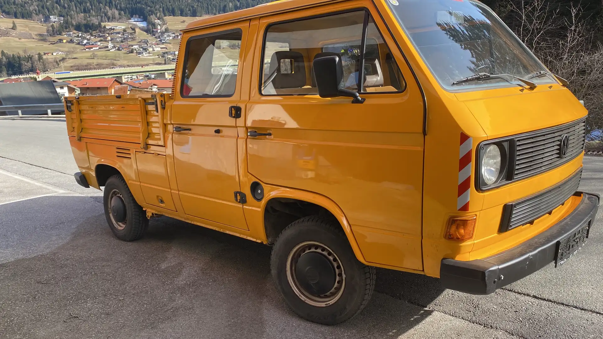 Volkswagen T3 Kombi TD Gelb - 2