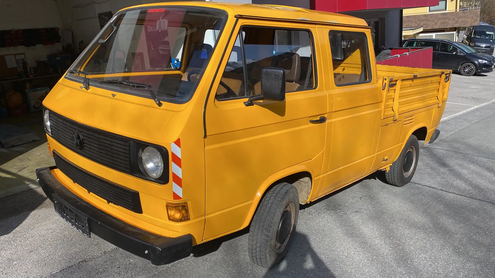 Volkswagen T3 Kombi TD Gelb - 1