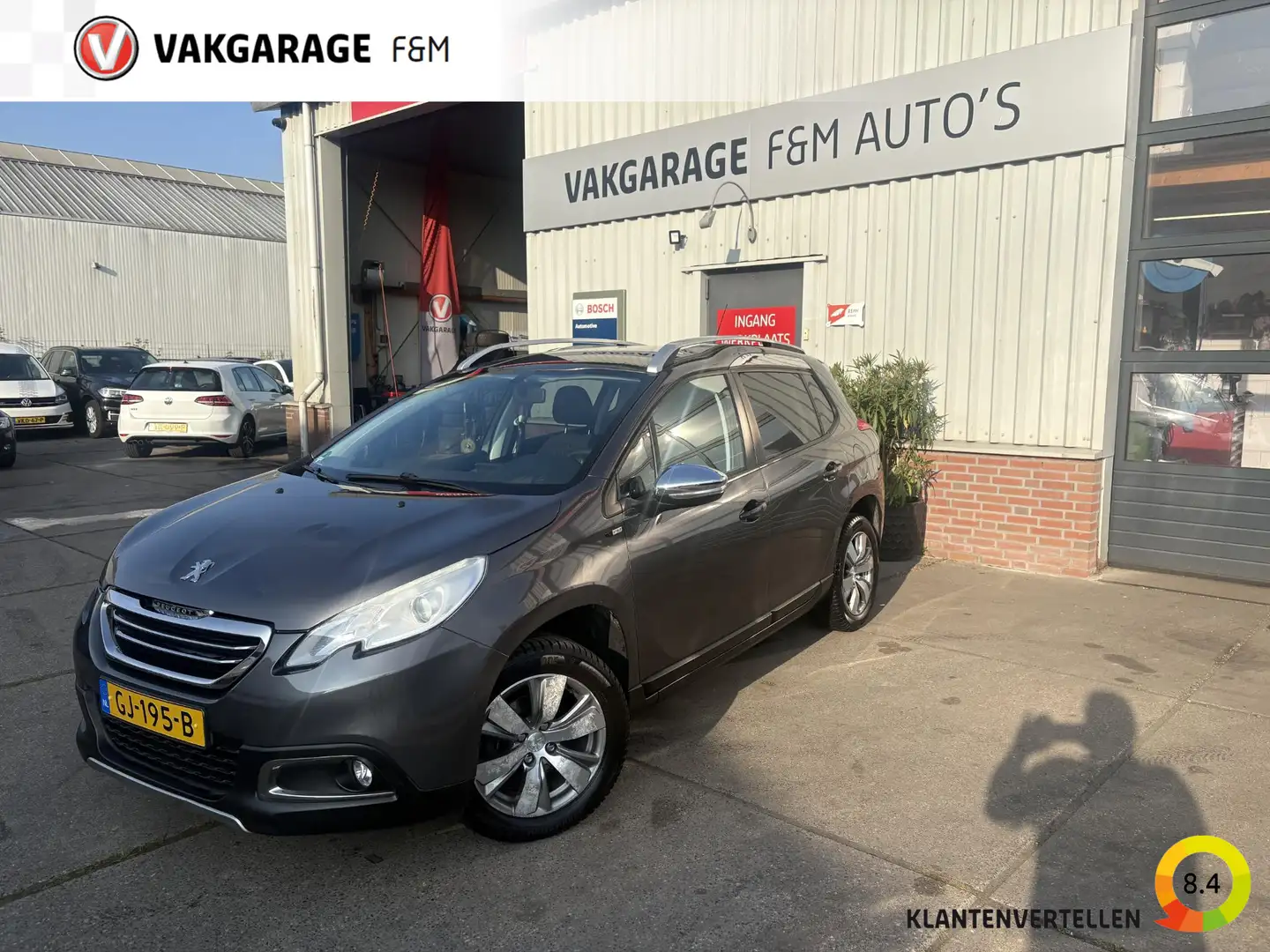 Peugeot 2008 1.2 PureTech Style Gris - 1