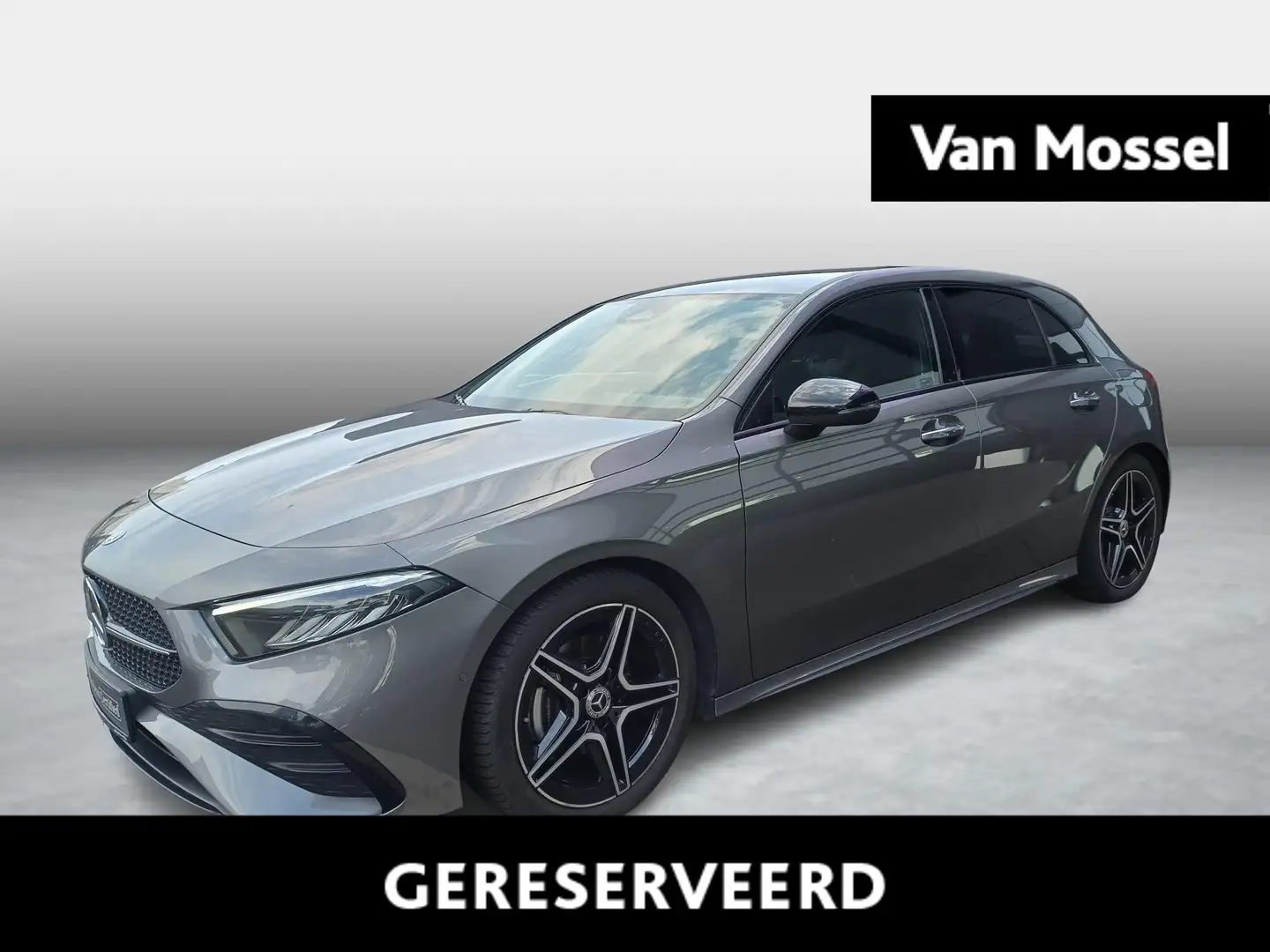 Mercedes-Benz A 200 AMG LINE + CARPLAY + NIGHTPAKKET + SENSOREN + CAME Gris - 1