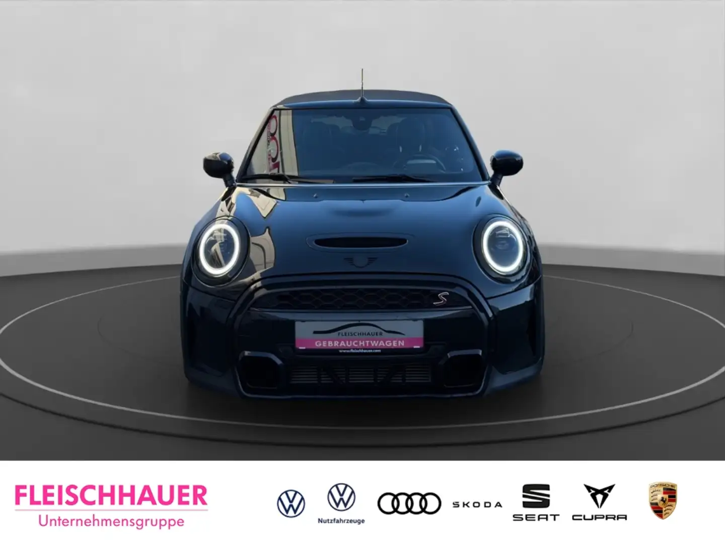 MINI Cooper S Cabrio Classic Leder+PDC-Plus+HeadUp+Navi+RK+ Schwarz - 2