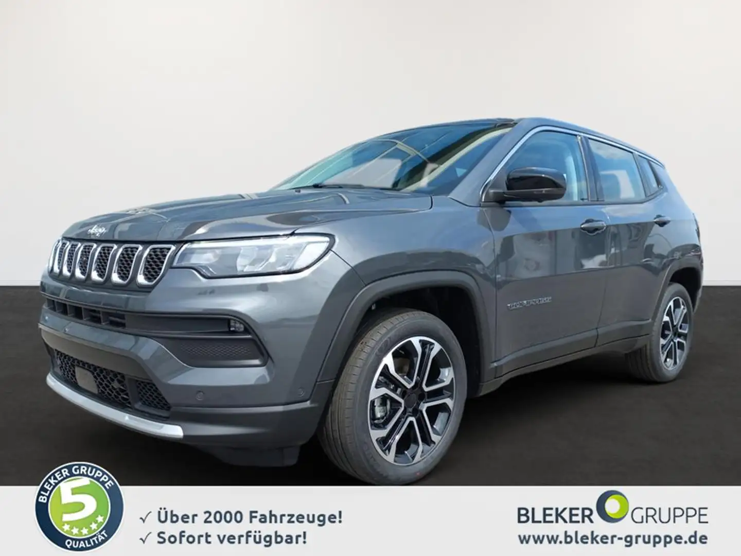 Jeep Compass Compass 1.5 MultiAir Altitude360/Abstandt/Lenkrh. Grau - 1
