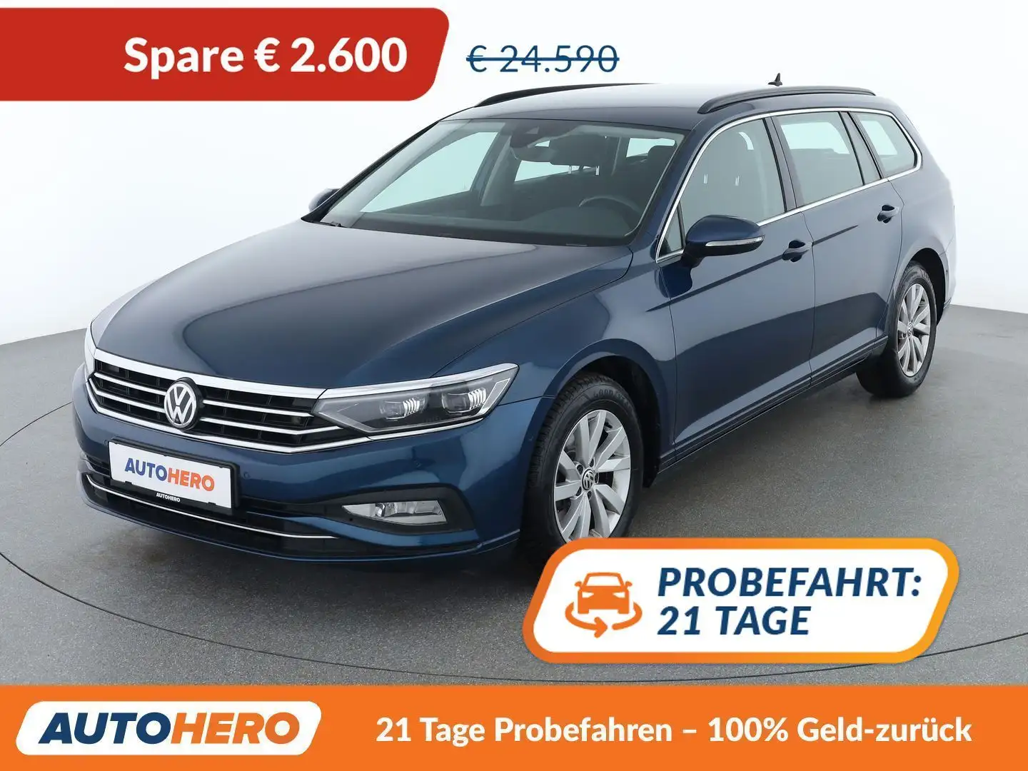 Volkswagen Passat 2.0 TDI Business Blau - 1