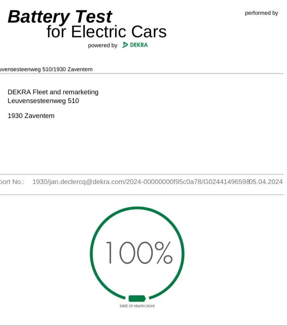 Kia e-Niro 64 kWh Design - Battery test 100% !!!!!!!!!!!!!!!! Gris - 1