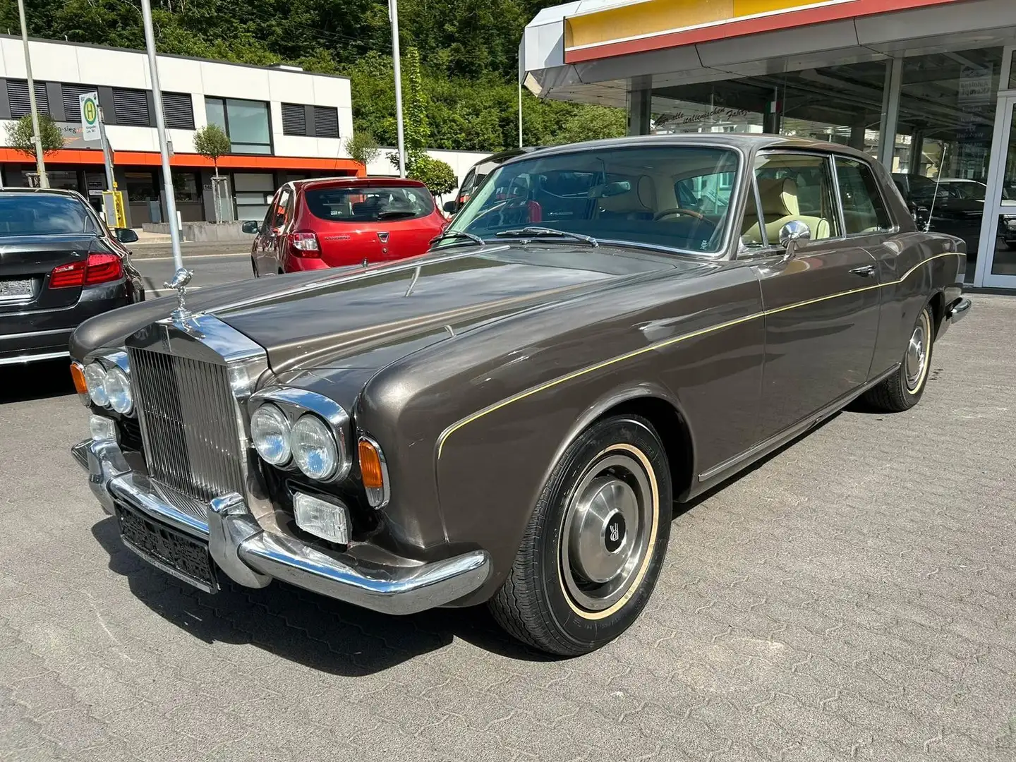 Rolls-Royce Corniche Serie 1, H-Kennz.,deutsche Auslief. Braun - 1