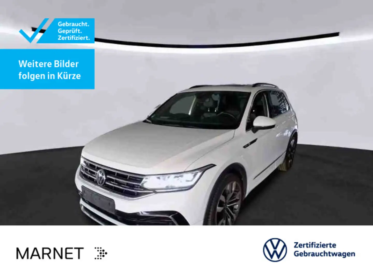 Volkswagen Tiguan 2.0 TSI R-Line 4Motion Navi*Pano*Matrix*E Weiß - 1