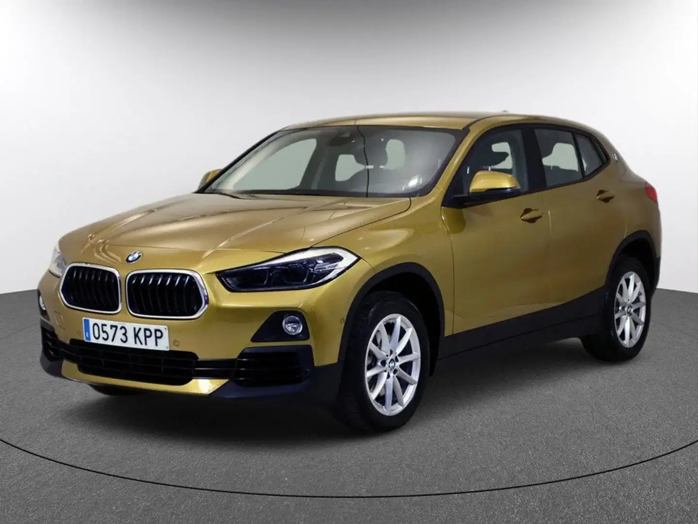 BMW X2 sDrive 18dA Advantage Jaune - 1