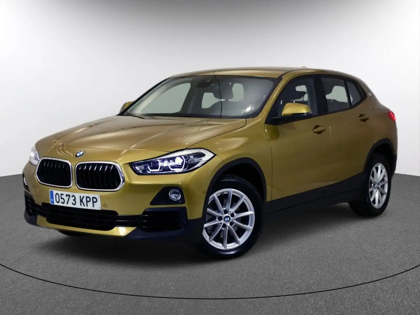 BMW X2 sDrive 18dA Advantage Jaune - 2