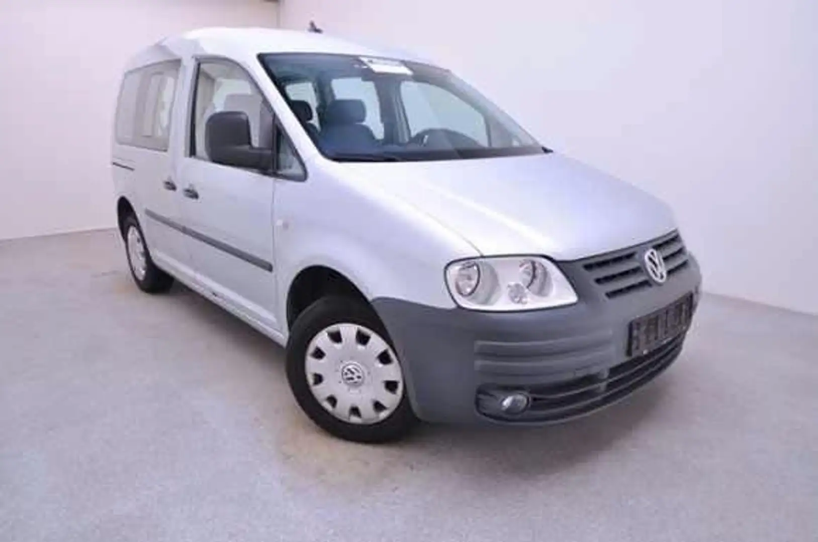 Volkswagen Caddy Life 1,6 Climatronic Heckflügeltür TÜV NEU Silber - 1