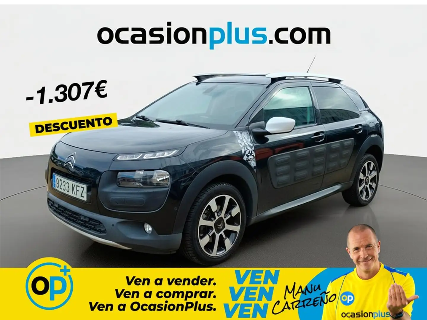 Citroen C4 Cactus 1.2 PureTech S&S Rip Curl 110 Negro - 1