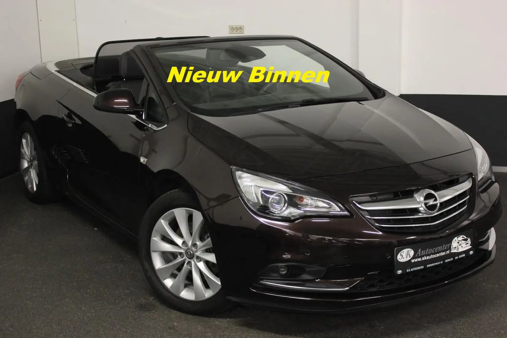 Opel Cascada 1E EIGENAAR*CAM*PARK*NAV*LEER*CRUIS*MOOI* Braun - 1