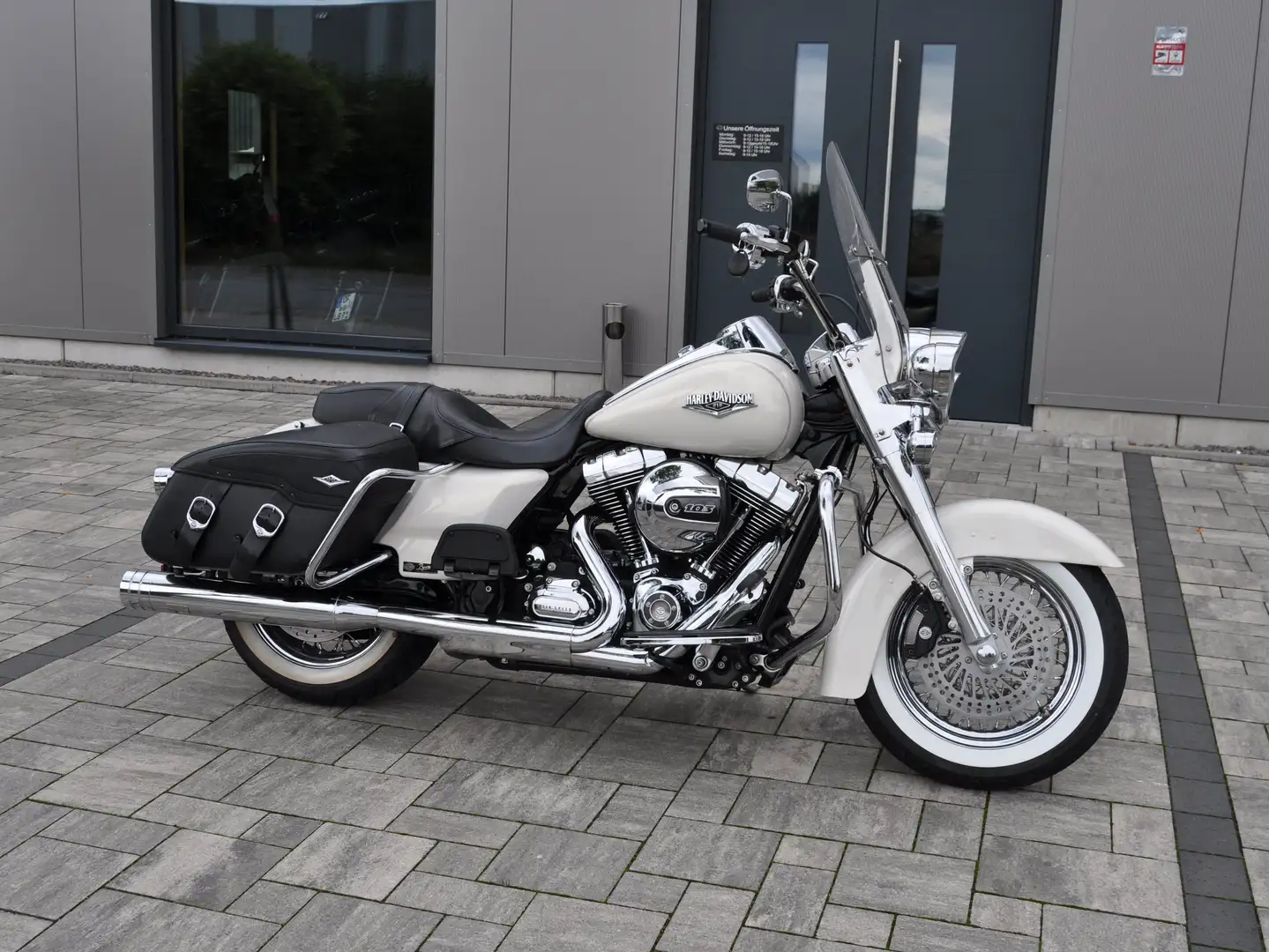 Harley-Davidson Road King ABS-103 CUI-mit jekill & Hyde Anlage--Top Zustand Bílá - 2