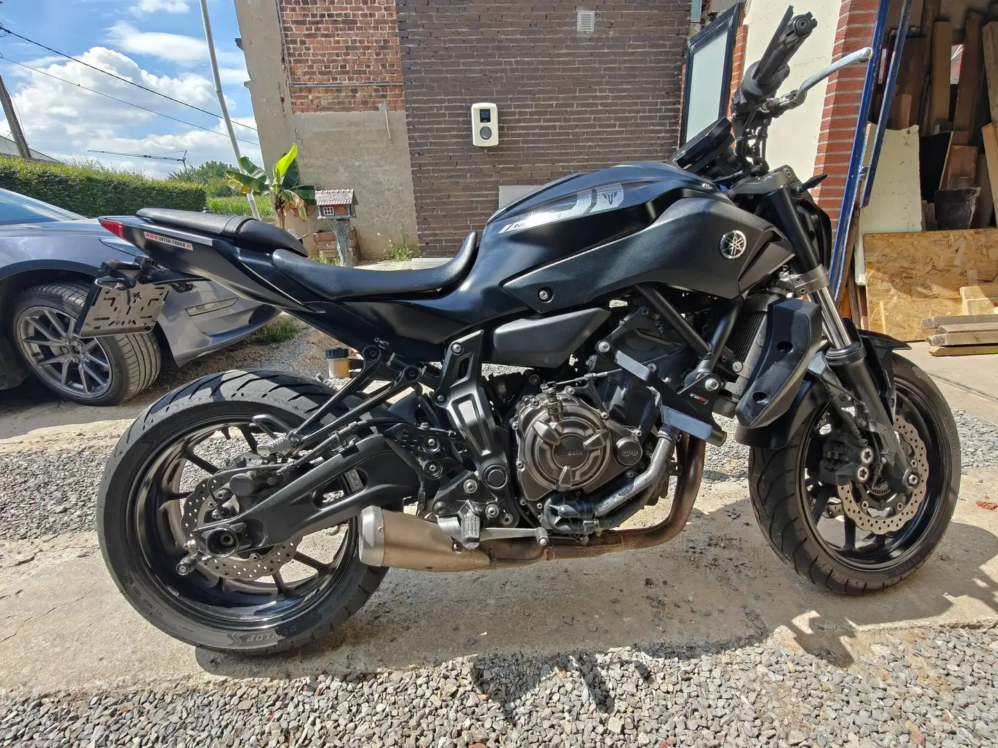 Yamaha MT-07 Noir - 1