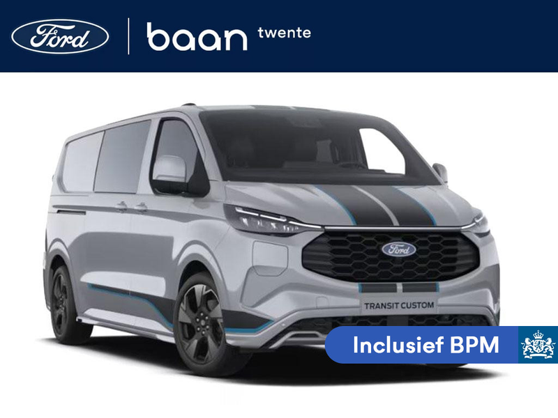 Ford Transit Custom 320 2.5 PHEV L2H1 Sport Dubbel Cabine | INCL. BPM
