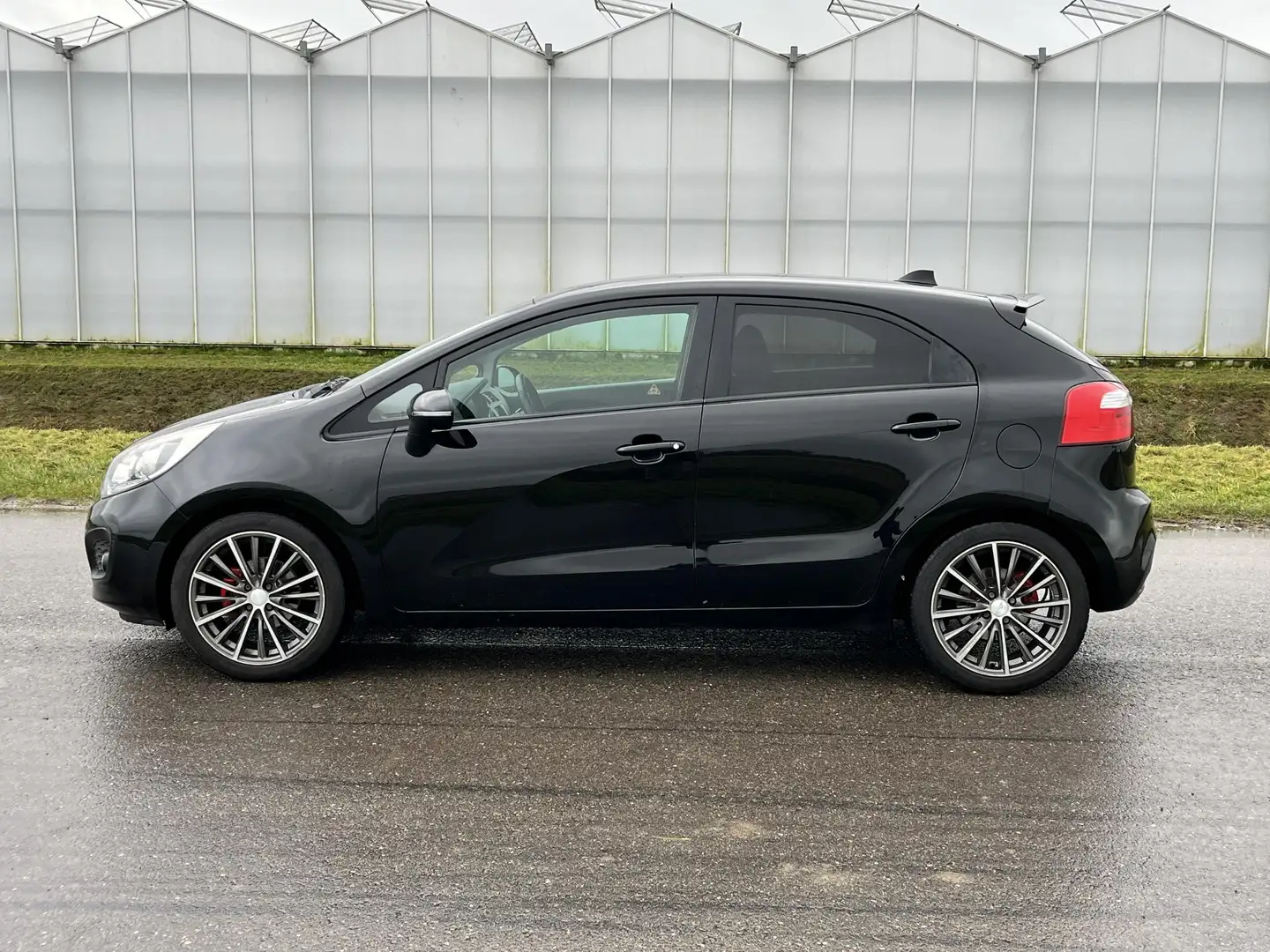 Kia Rio 1.2 CVVT Super Pack Zwart - 2