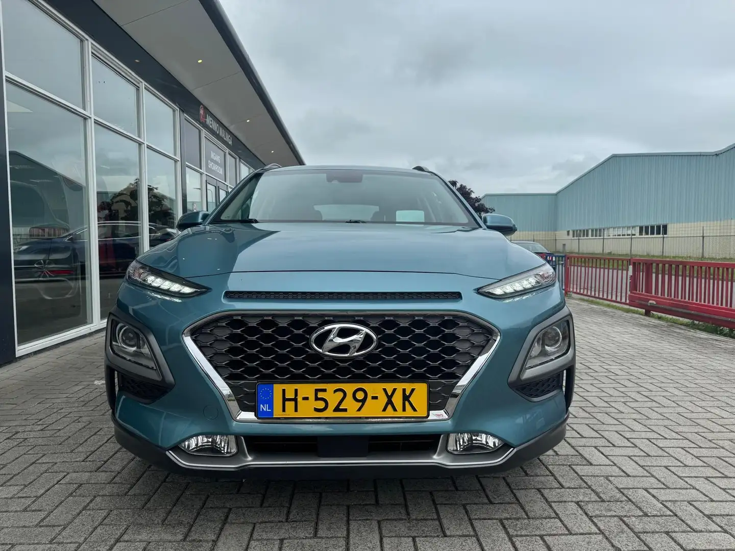 Hyundai KONA 1.6 GDI HEV Fashion|HUD|ACC|Camera|Navi|Applecarpl Blauw - 2