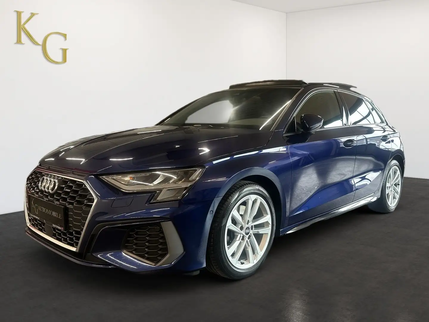 Audi A3 SB 35 TDI S-line ab ca. 233€ monatlich Blau - 2