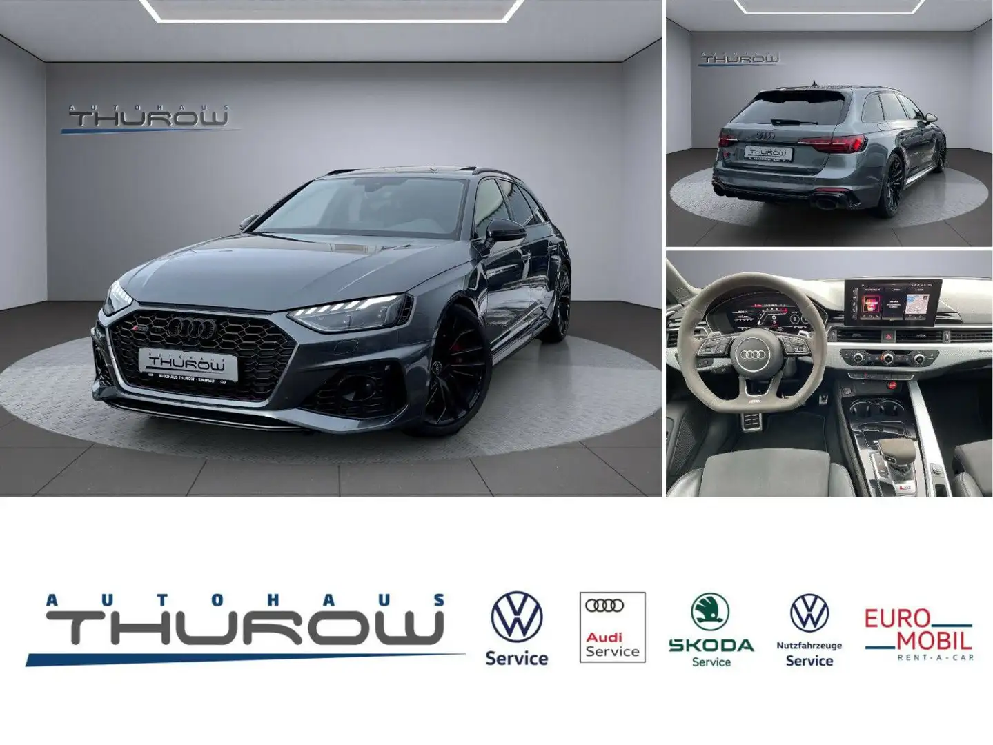 Audi RS4 Avant 2.9 TFSI quattro Tipronic Matrix Pano Gris - 1