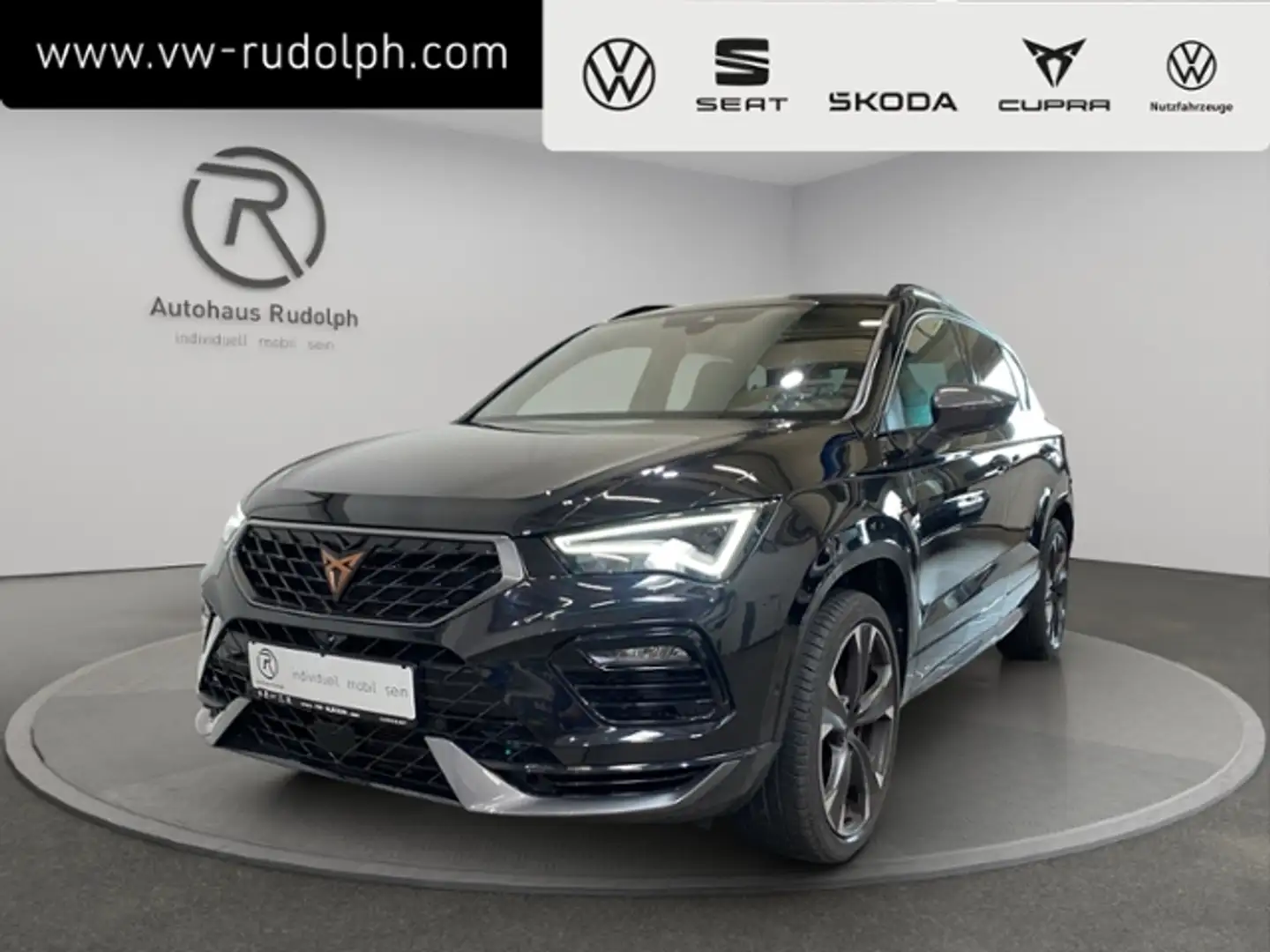 CUPRA Ateca 2.0 TSI DSG 4Drive Allrad Tiptronic KLIMA LED NAV Schwarz - 1