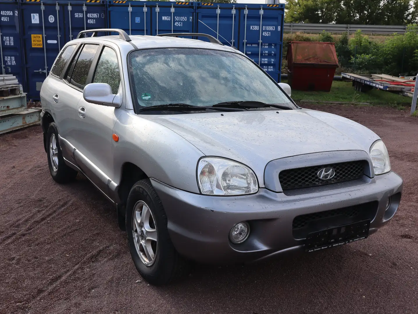 Hyundai SANTA FE 2.7 GLS Zilver - 2