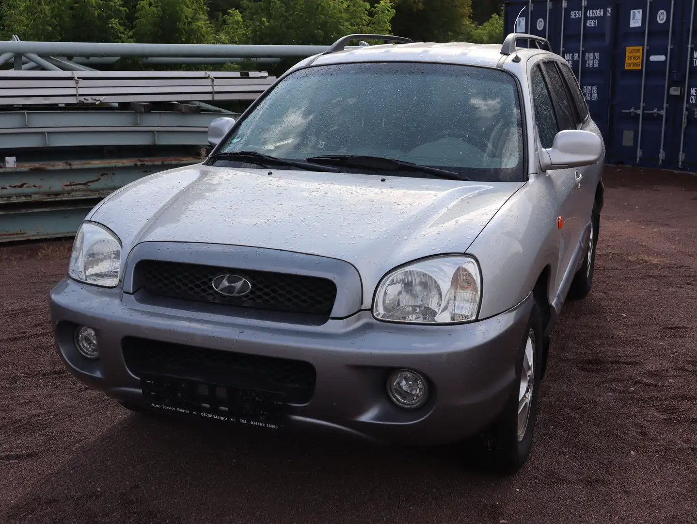 Hyundai SANTA FE 2.7 GLS Zilver - 1