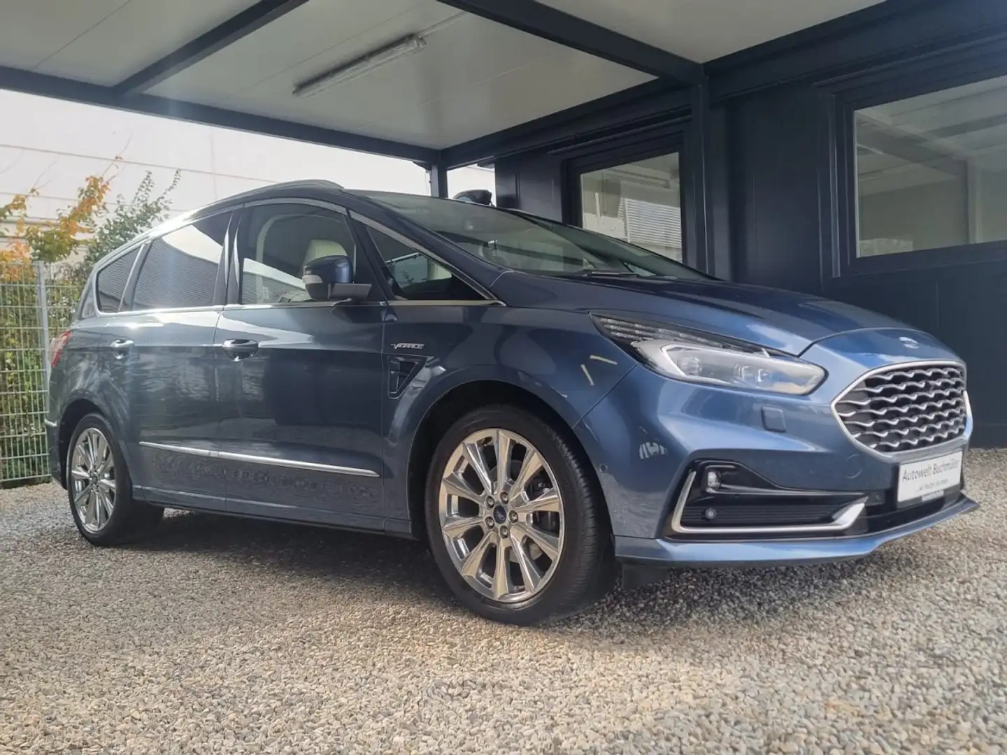 Ford S-Max 2.0 EcoBlue,VIGNALE 7-SITZE,STANDH,AHK,ACC Klima Blau - 2