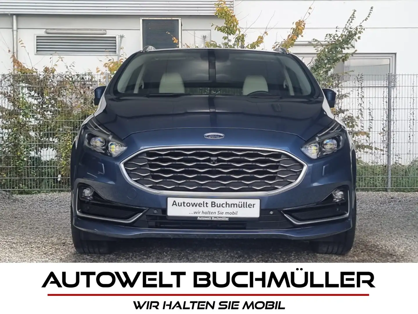 Ford S-Max 2.0 EcoBlue,VIGNALE 7-SITZE,STANDH,AHK,ACC Klima Blau - 1
