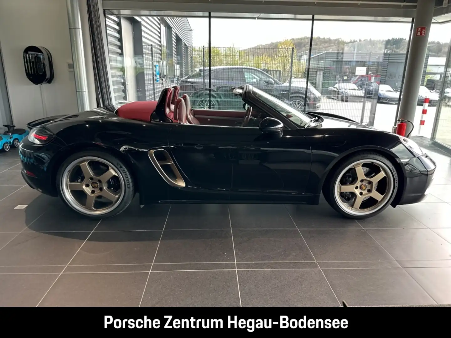 Porsche Boxster 25 Jahre/Burmester/Apple/PASM/Sportsitze Czarny - 2
