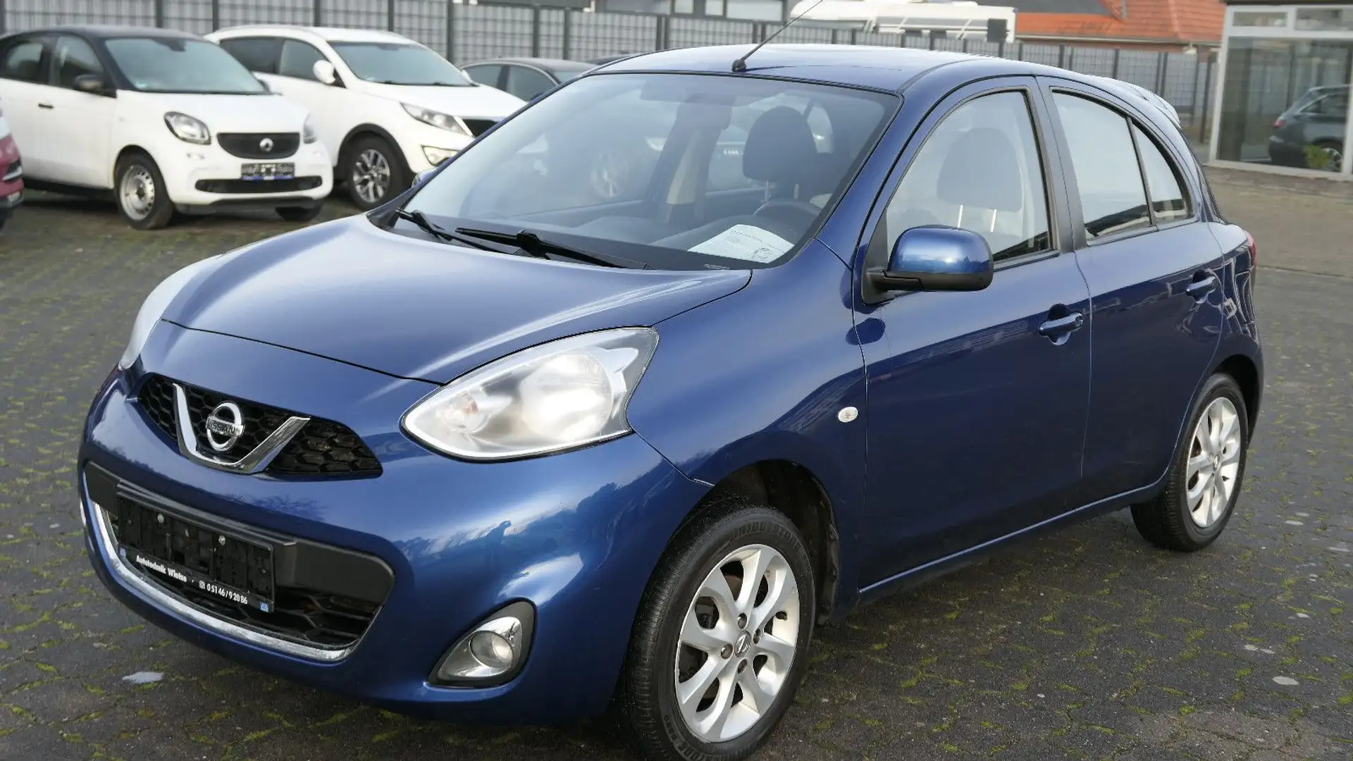Nissan Micra Acenta/1-Hand/Tempomat/Euro6 Blau - 1
