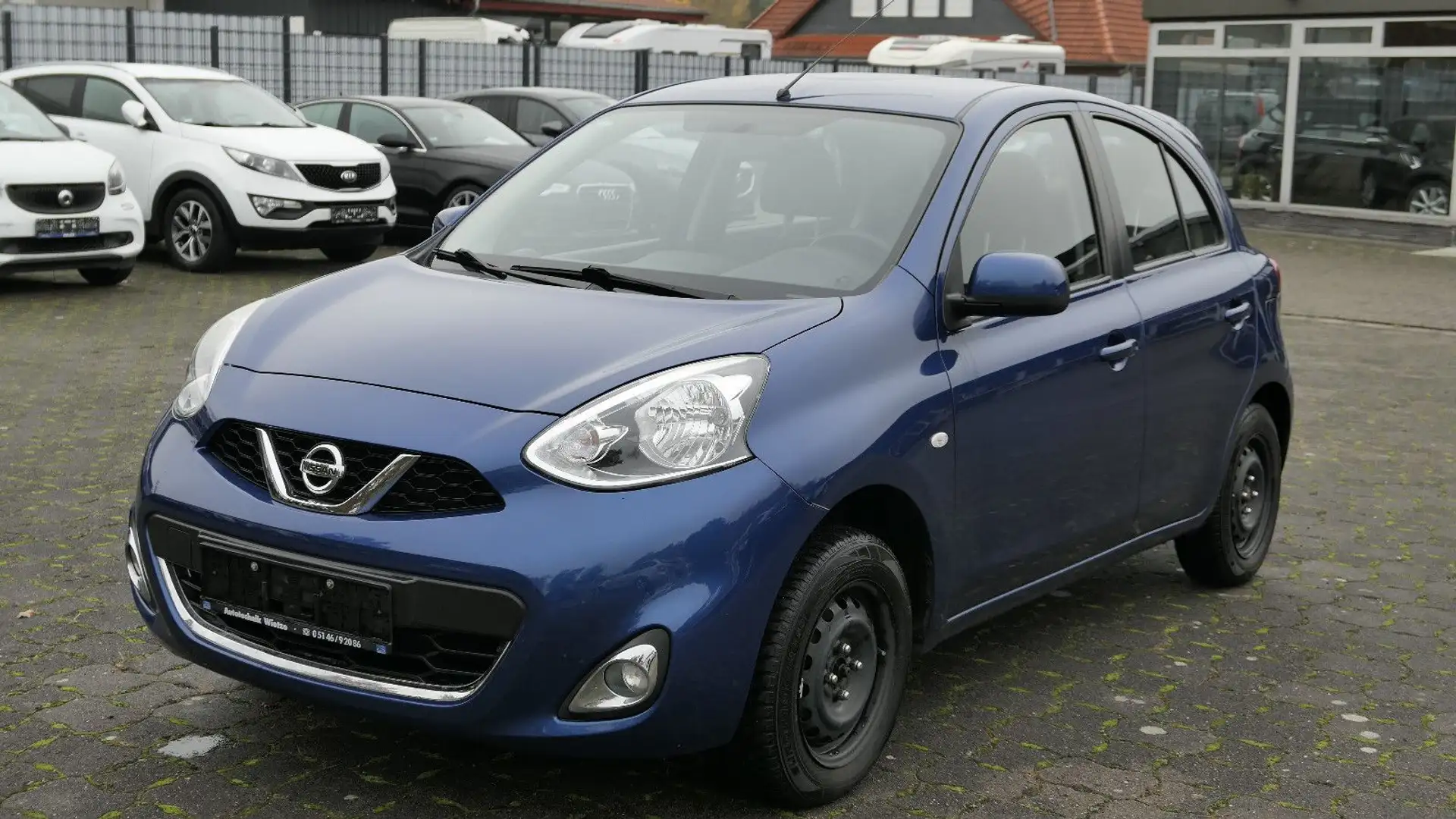 Nissan Micra Acenta/1-Hand/Tempomat/Euro6 Blau - 1