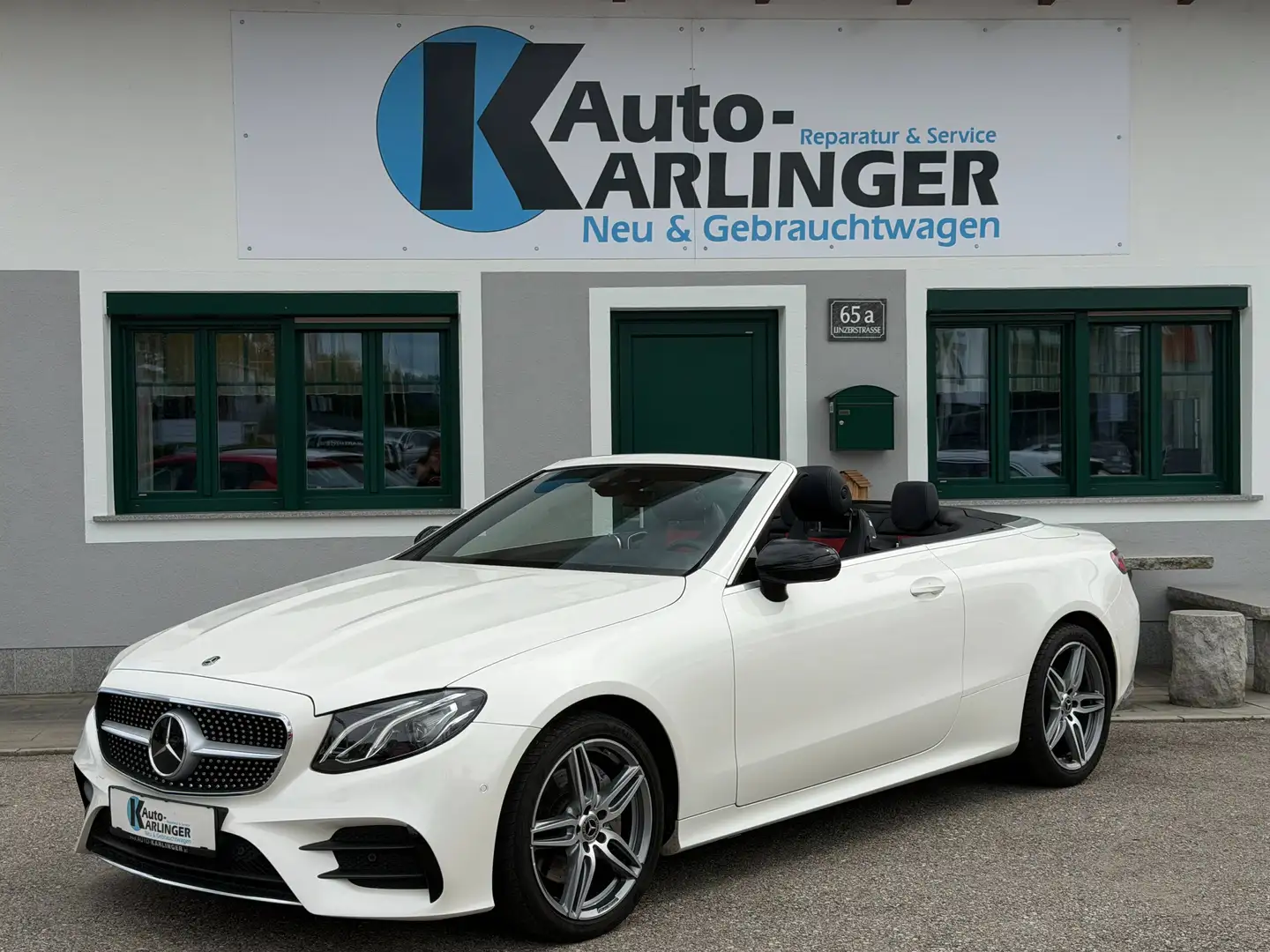 Mercedes-Benz E 220 E 220 d 4Matic Aut. **AMG Innen & Außen** Weiß - 2