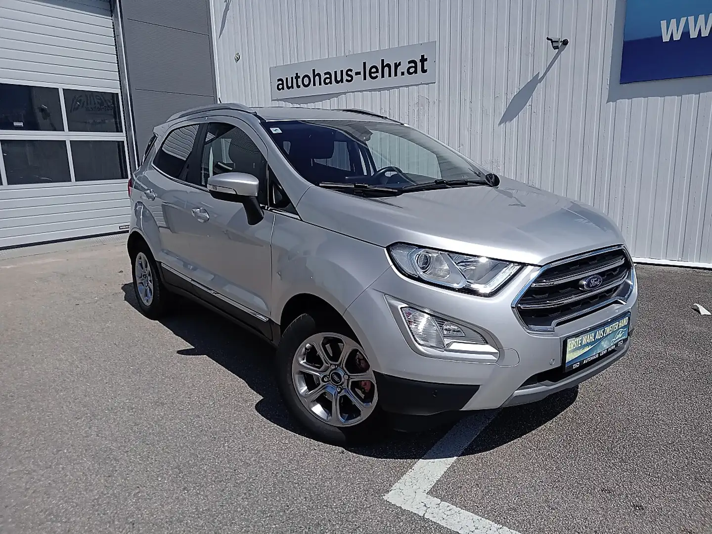 Ford EcoSport 1,0 EcoBoost Titanium Silber - 1