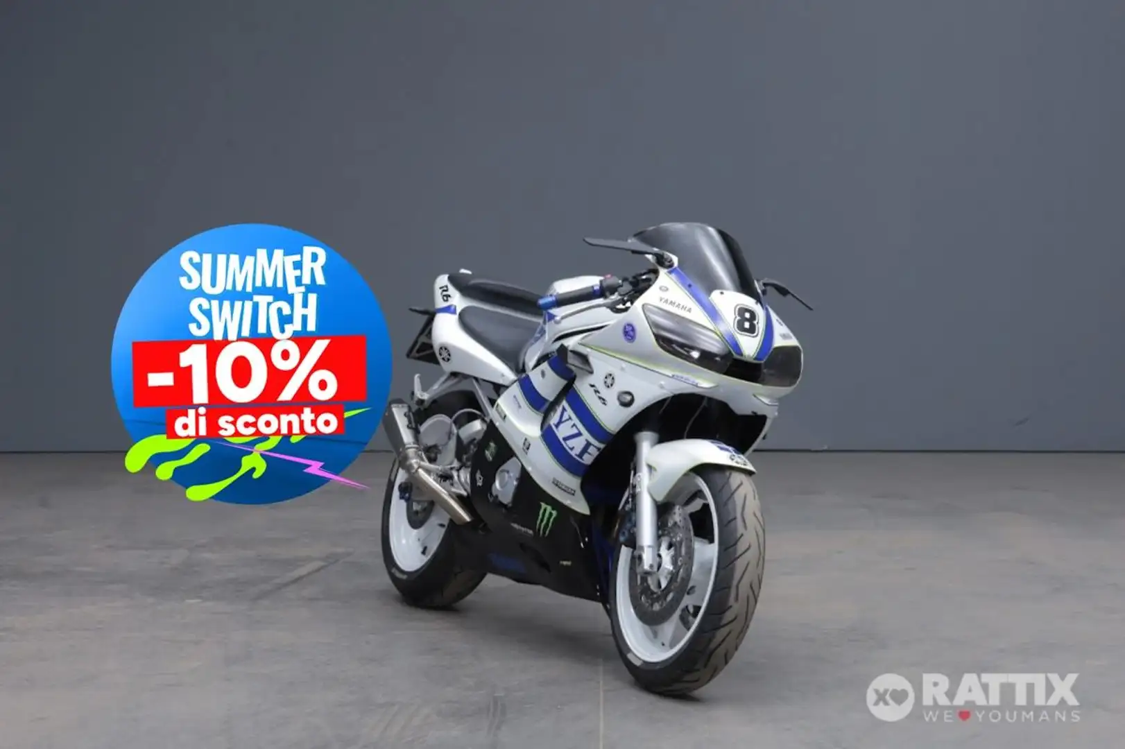 Yamaha YZF-R6 600 Bianco - 1