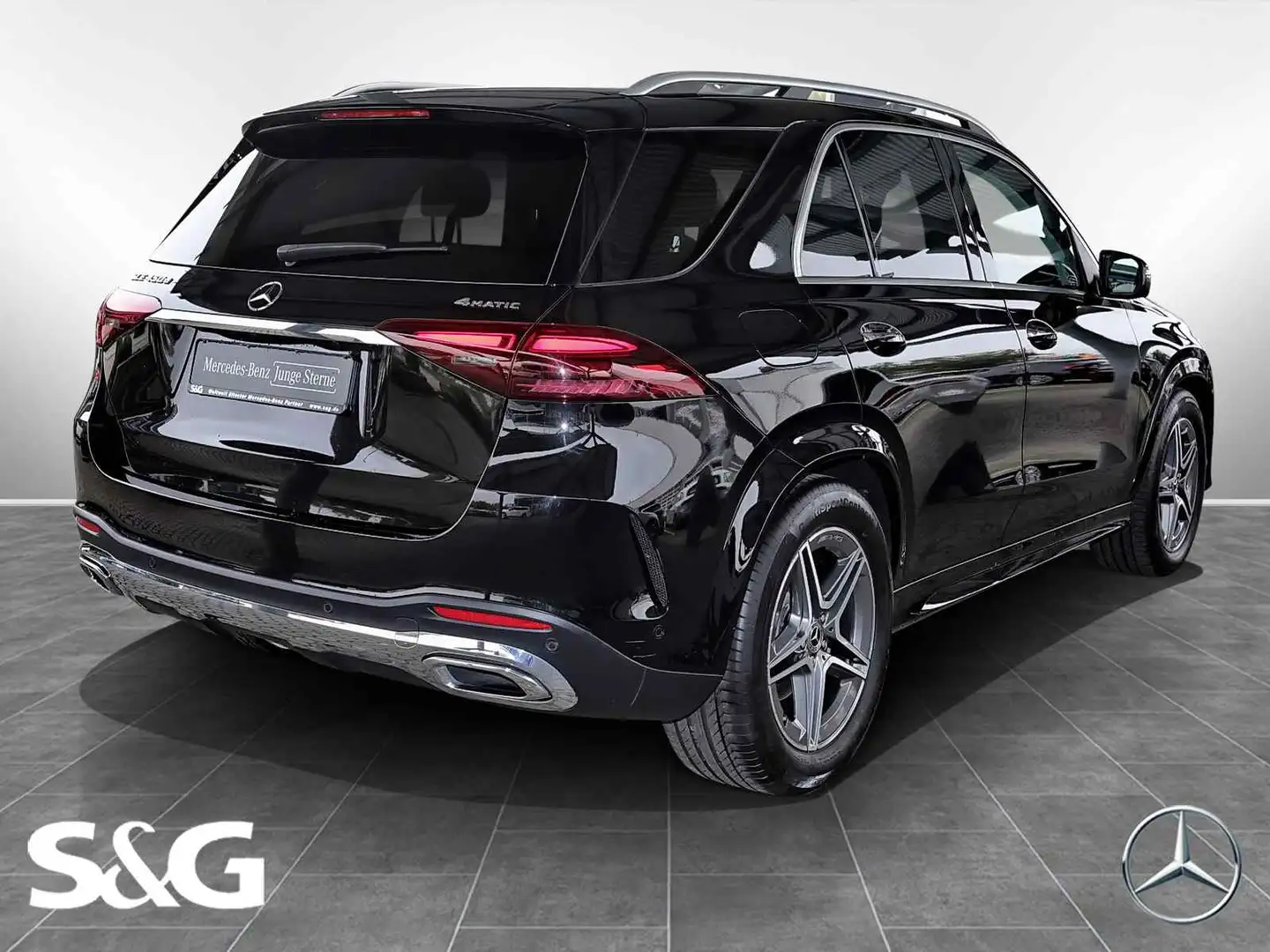 Mercedes-Benz GLE 450 d 4M AMG Line AHK+PANORAMA+MEMORY+360° Noir - 2