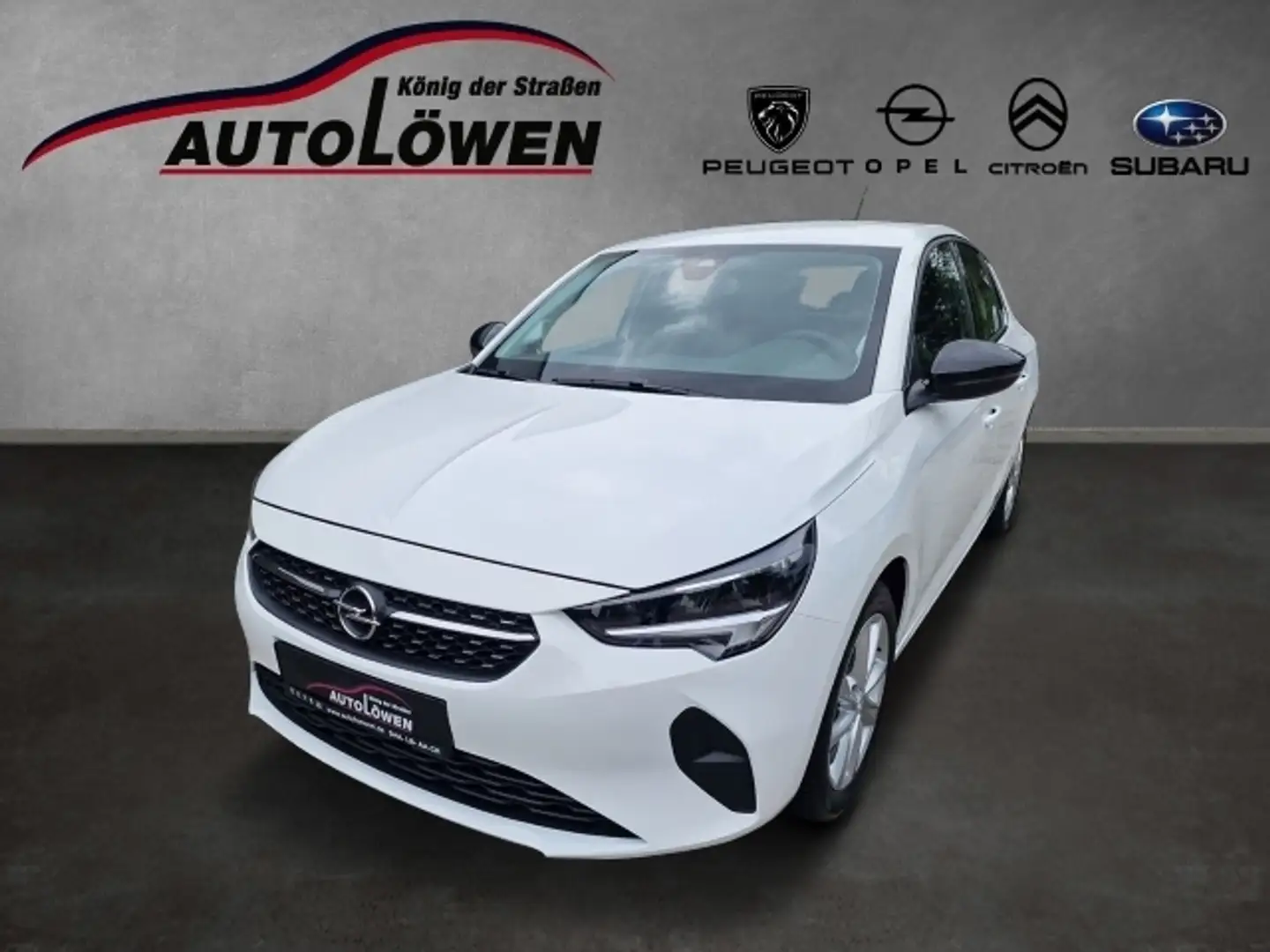 Opel Corsa F 1.2 Turbo Elegance Blanc - 1