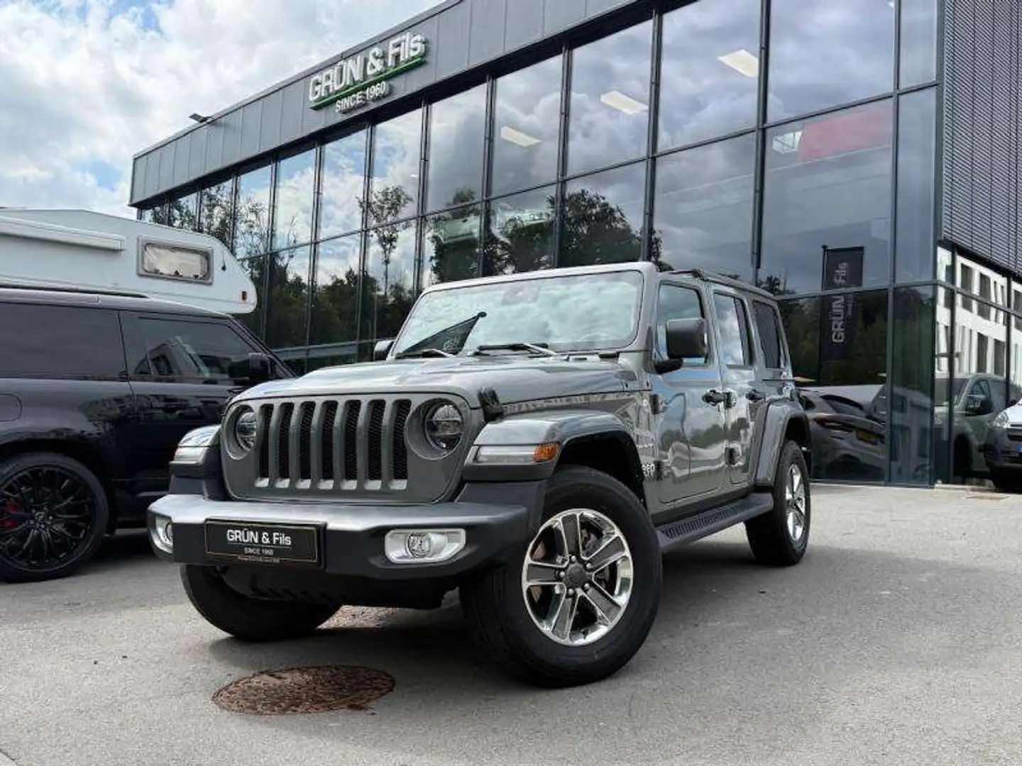 Jeep Wrangler 2.0 T-GDI 272 Sahara Unlimited Gris - 1