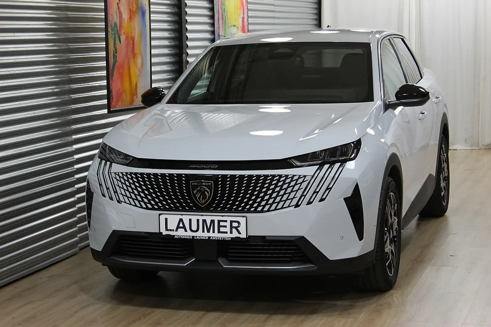 Peugeot 3008 Hybrid 136 E-DCS6 Allure Aut. +Panorama-Navigat... Blanc - 2