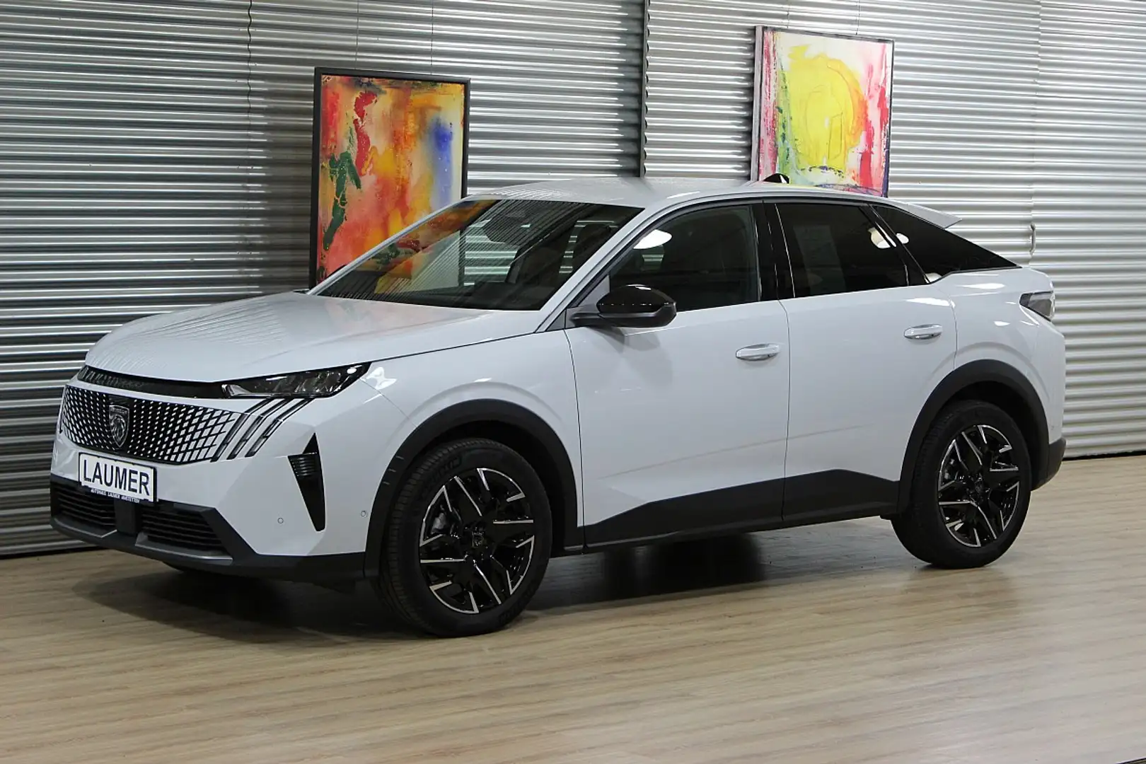 Peugeot 3008 Hybrid 136 E-DCS6 Allure Aut. +Panorama-Navigat... Blanc - 1