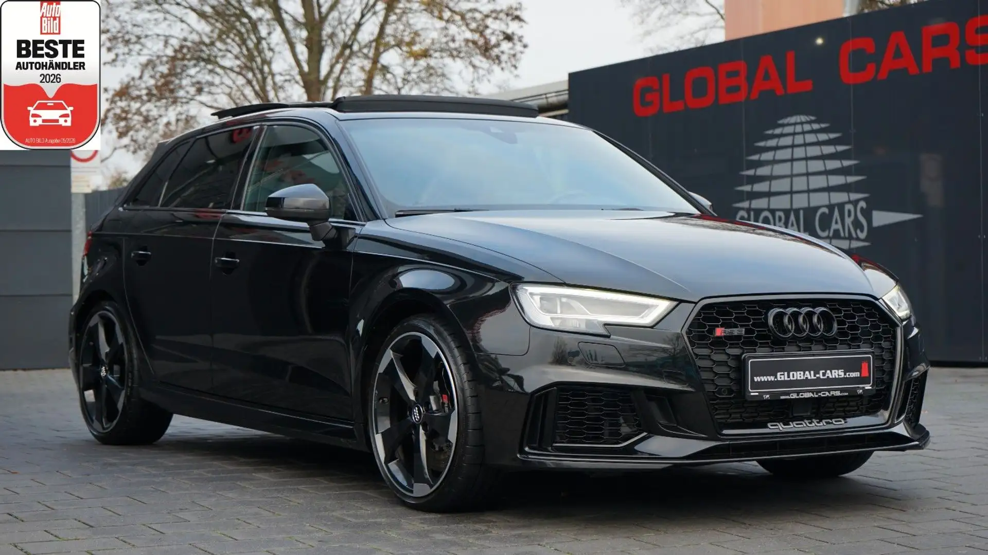 Audi RS3 2.5TFSi SB*RS DESIGN *MATRIX*B&O*CARBON*PANO Schwarz - 1