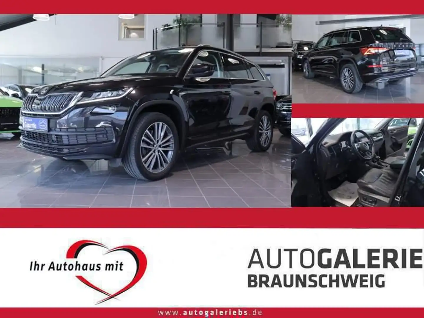 Skoda Kodiaq 2.0TDI DSG 4x4 L&K Laurin&Klement 7-SITZE Negro - 1