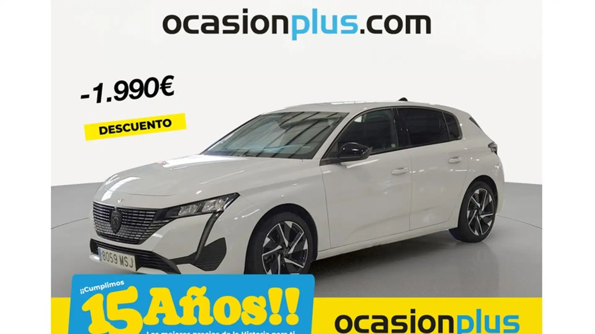 Peugeot 308 1.5 BlueHDi S&S Allure EAT8 130 Blanc - 1