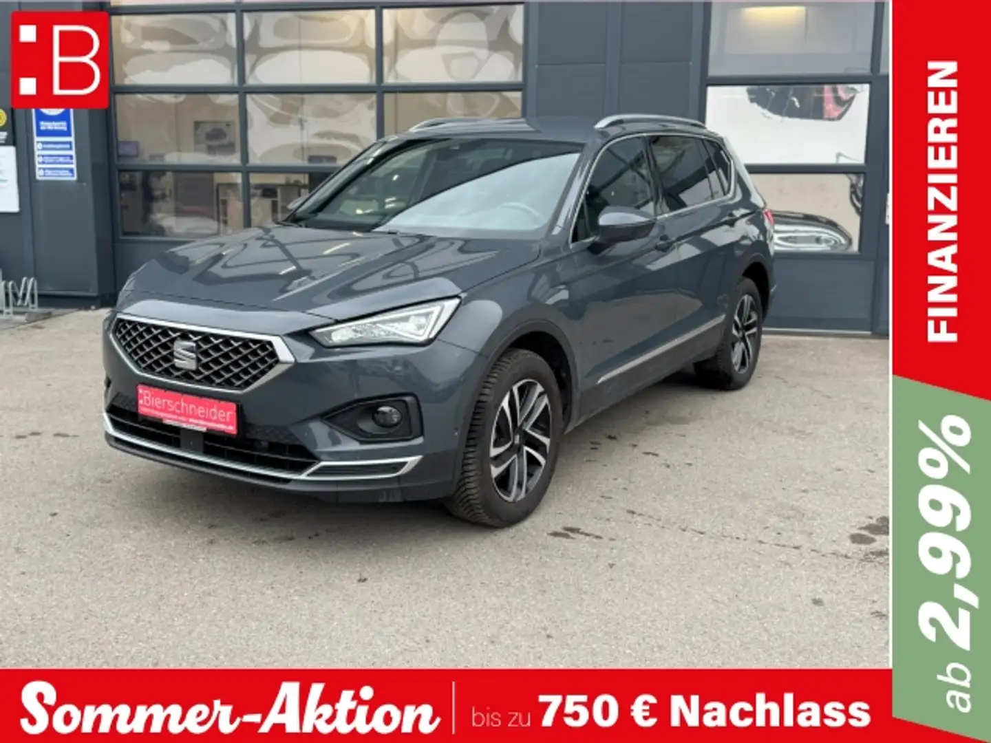 SEAT Tarraco 1.5 TSI DSG Xperience LED 7S AHK NAVI ACC SHZ Grau - 1