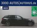 BMW 318 d Touring Navi LED LC Pro Panorama HiFi AHK Noir - thumbnail 1