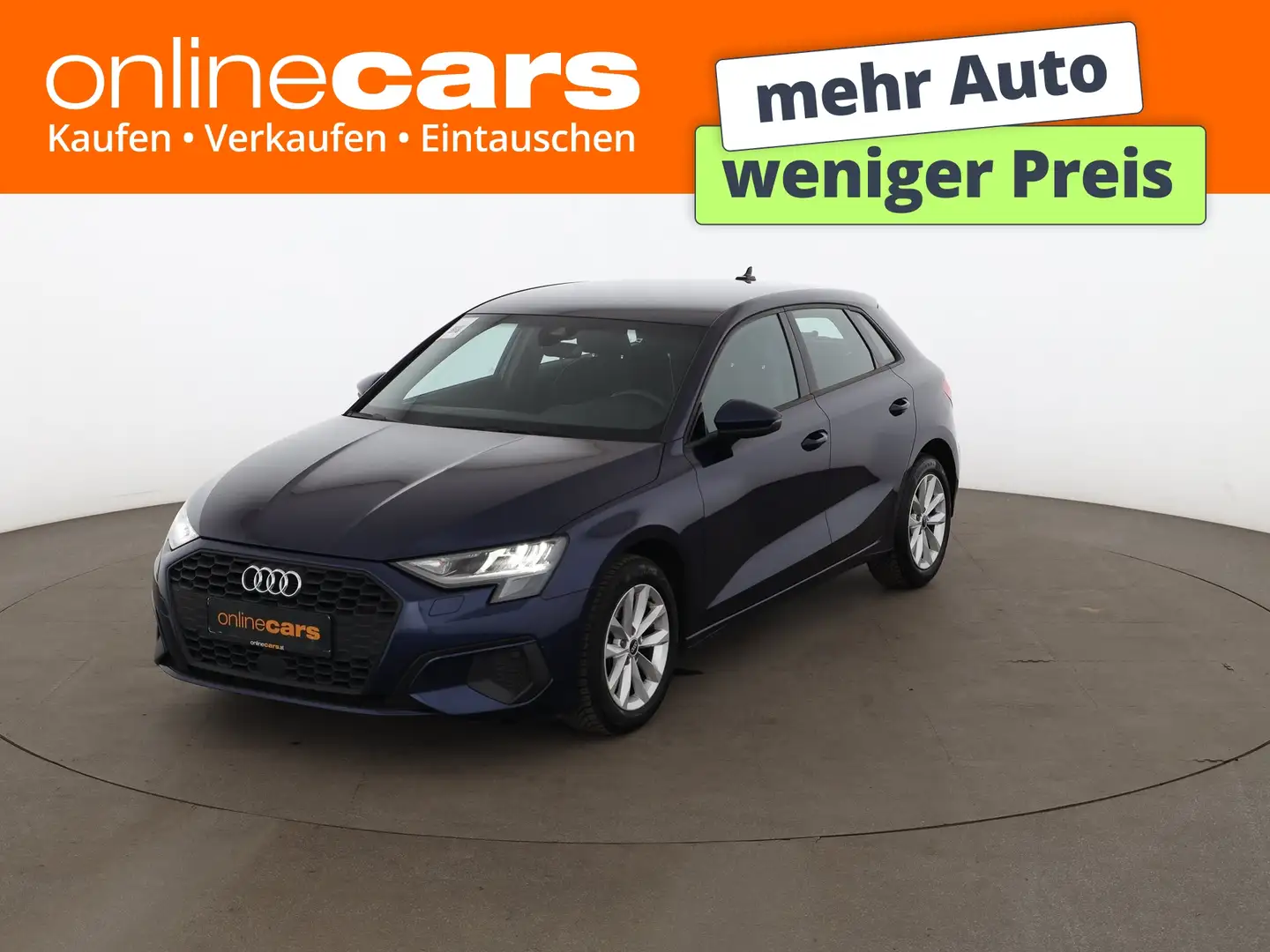 Audi A3 SB 30 TDI NAVI ASSIST DIGITAL-TACHO KLIMA PDC Blau - 1