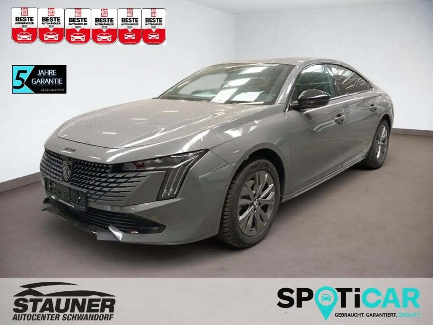 Peugeot 508 GT 130PS EAT8 SHZ*ACC*AHK*KAMERA*NAVI*PDC* Grau - 1