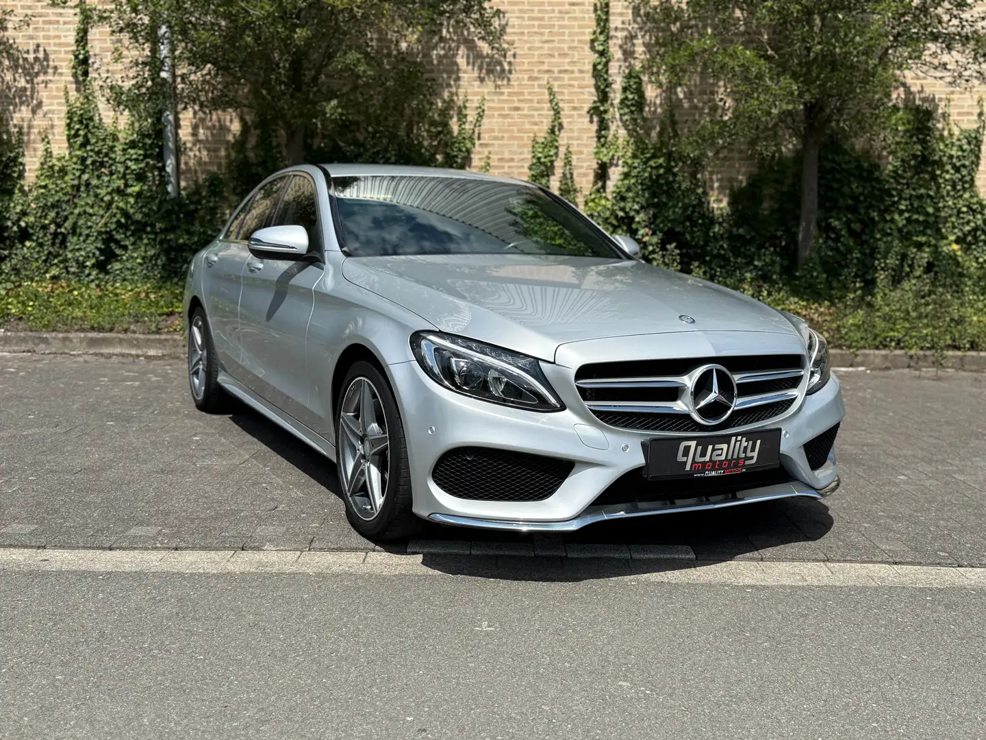 Mercedes-Benz C 180 C 180 9G-TRONIC AMG LINE - LEDER - CAMERA Argent - 1