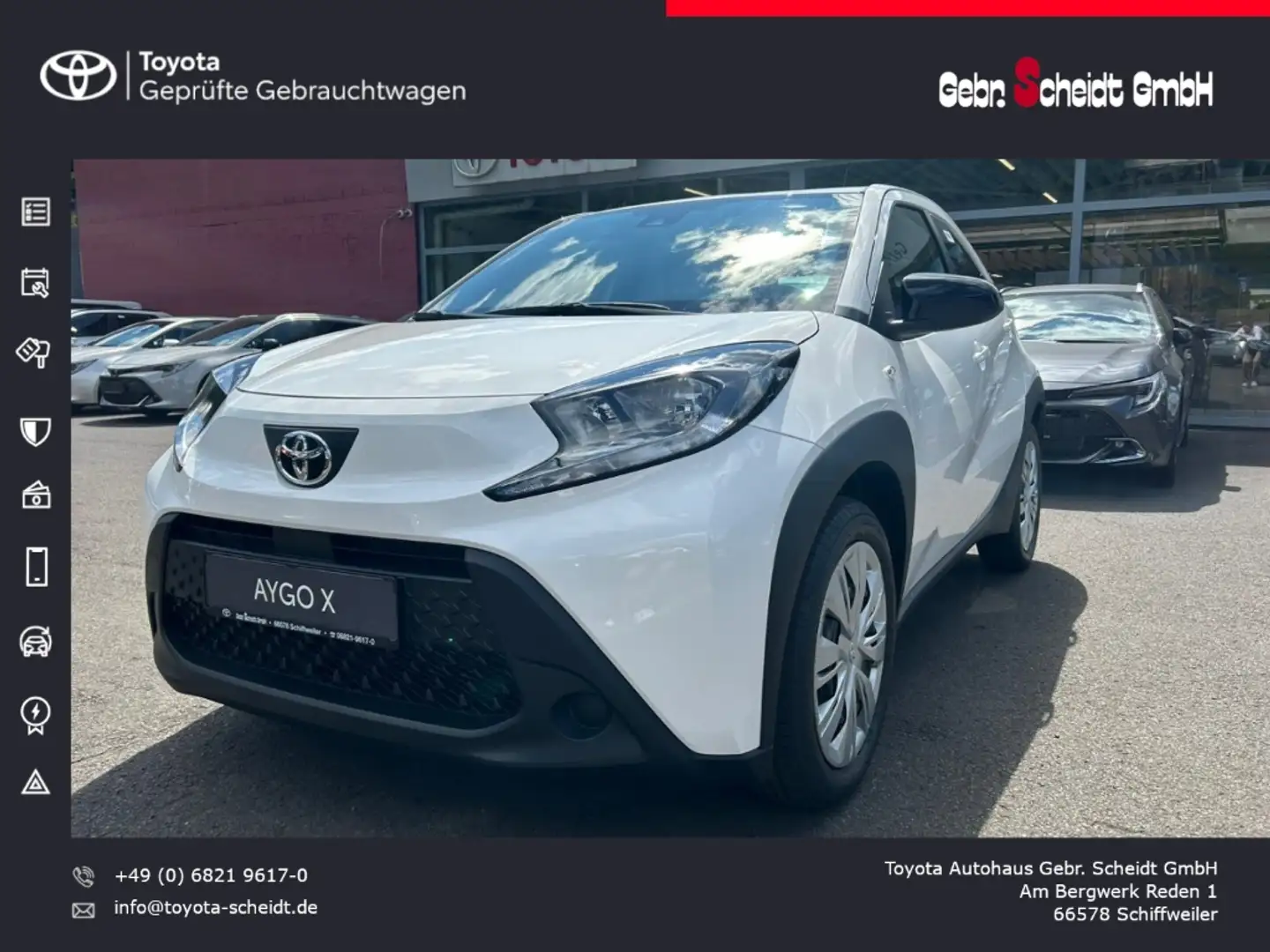 Toyota Aygo X Business Edition 1.0 VVT-i EU6e Sitzheizung Androi Weiß - 1