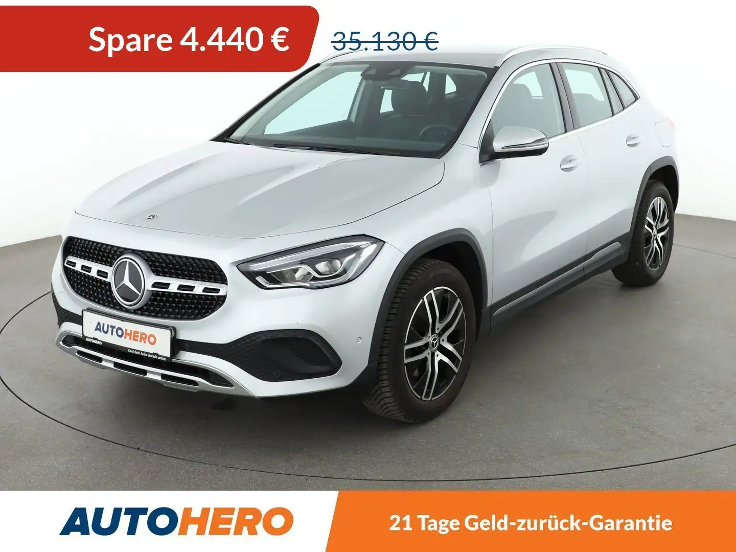 Mercedes-Benz GLA 200 Progressive Aut. *LED*NAVI*VC*CAM* Argent - 1