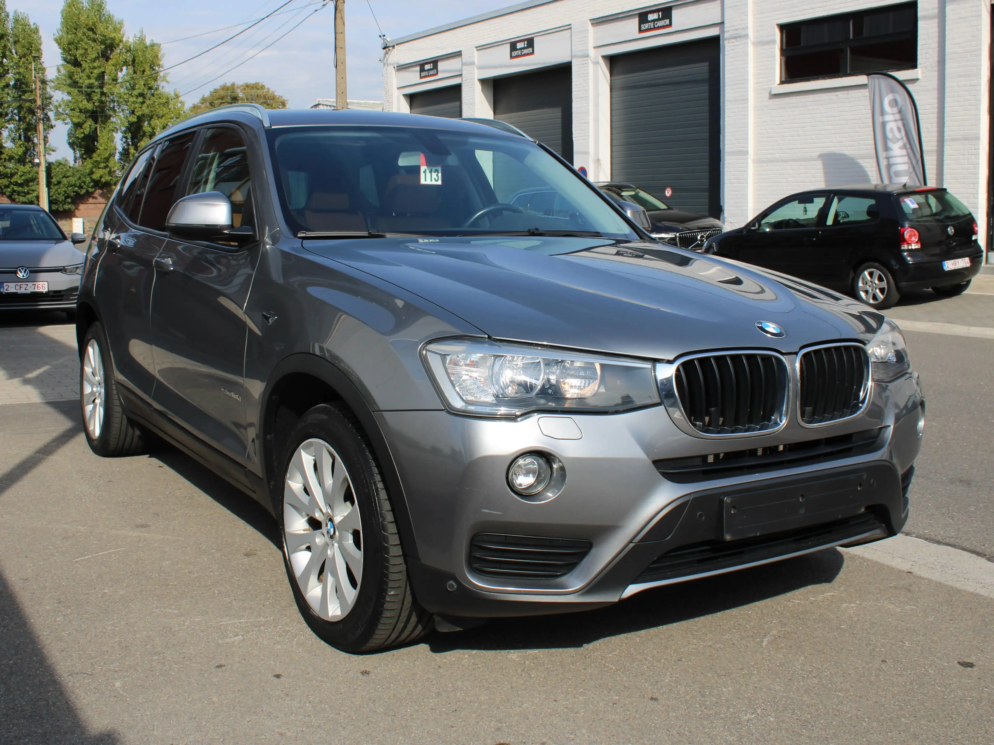 BMW X3 2.0 dA+BOÎTE AUTO+CUIR+TOIT PANO //EURO 6b// — photo 3